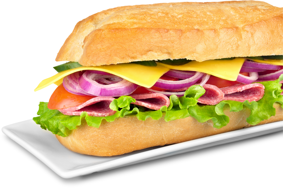 Sandwich with Salami